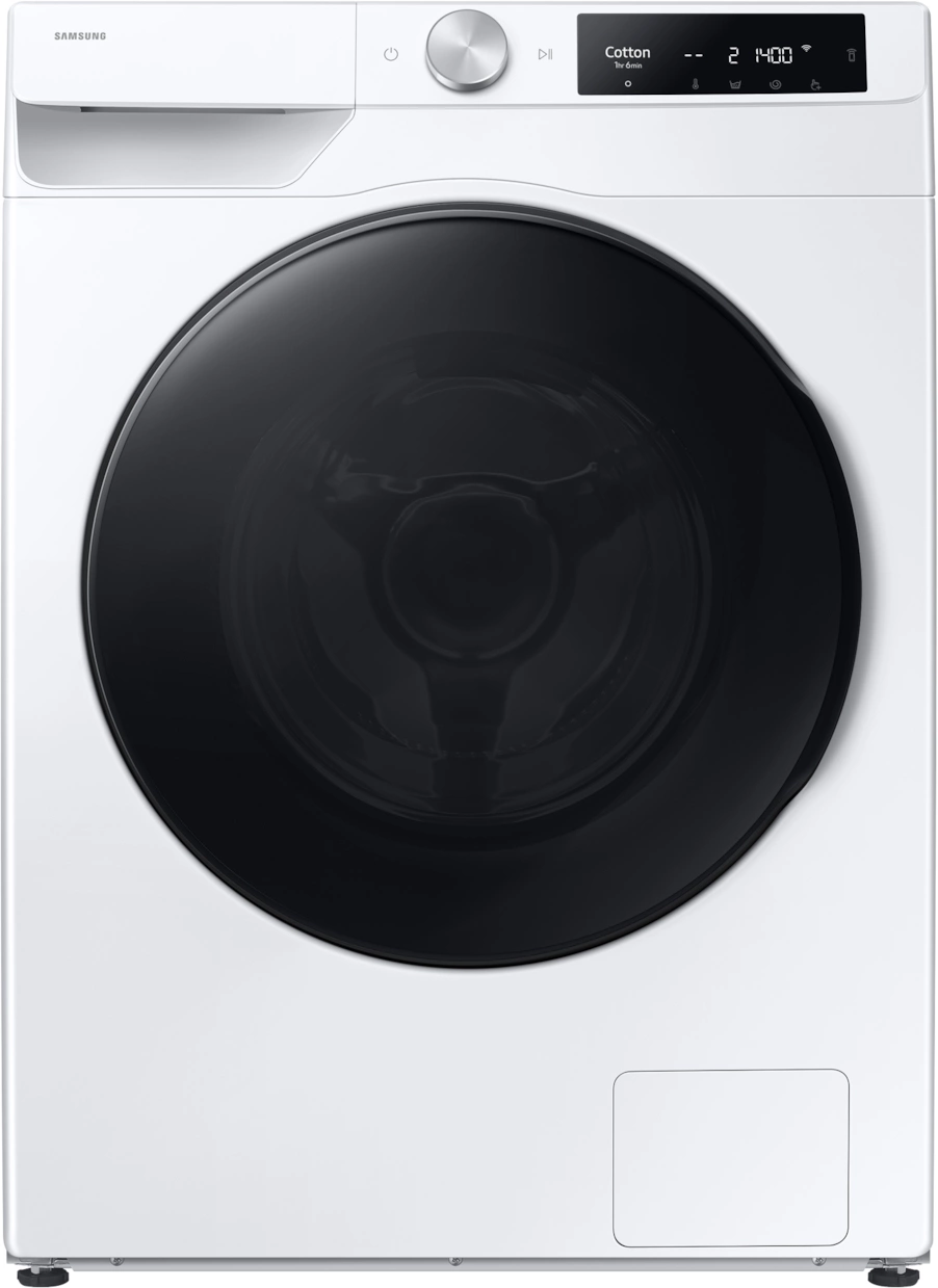 Стиральная машина Samsung WD11DG6B85BELP класс: A загр.фронтальная макс.:11кг (с сушкой) белый инвертор