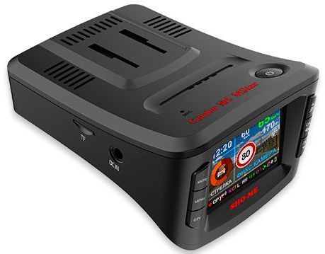 Видеорегистратор с радар-детектором Sho-Me Combo 5 Mstar GPS ГЛОНАСС черный