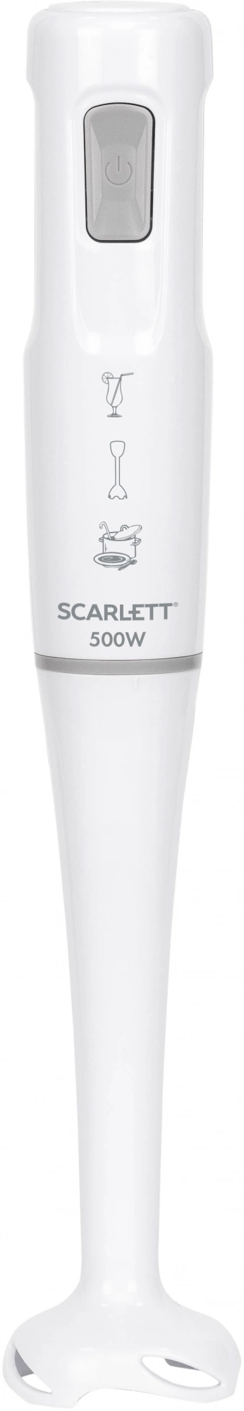 Блендер погружной Scarlett SC-HB42S12 500Вт белый