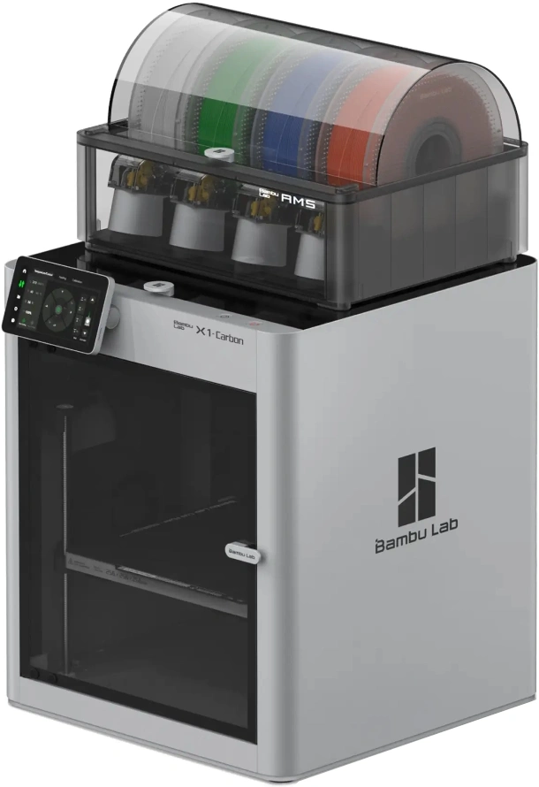 Принтер 3D Bambu Lab X1 Carbon Combo 256x256x256мм ABS/PLA/PETG/Flex/ASA/PC/PET/TPU 100мкм
