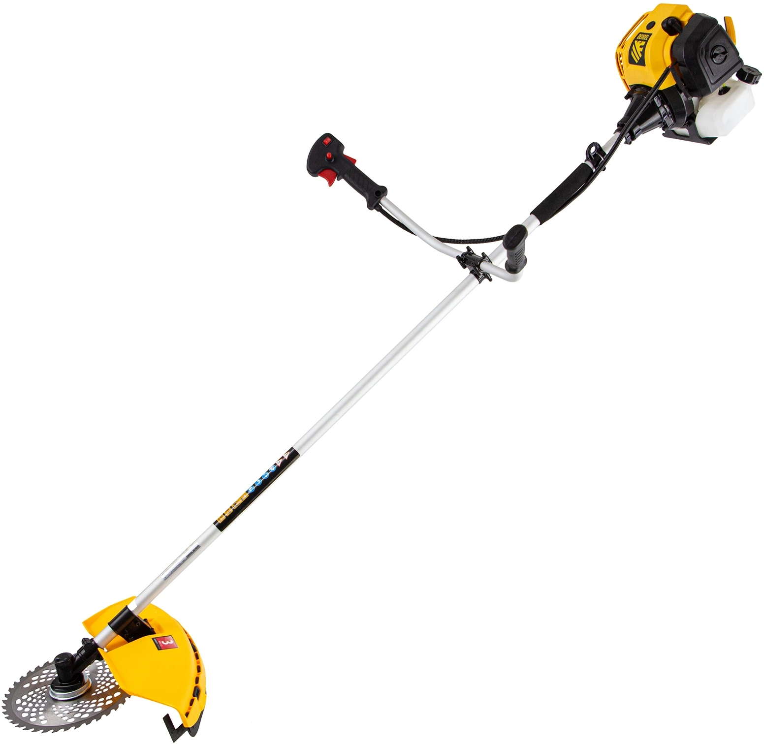 Триммер бензиновый Denzel DT-52 3л.с. неразбор.штан. реж.эл.:леска/нож