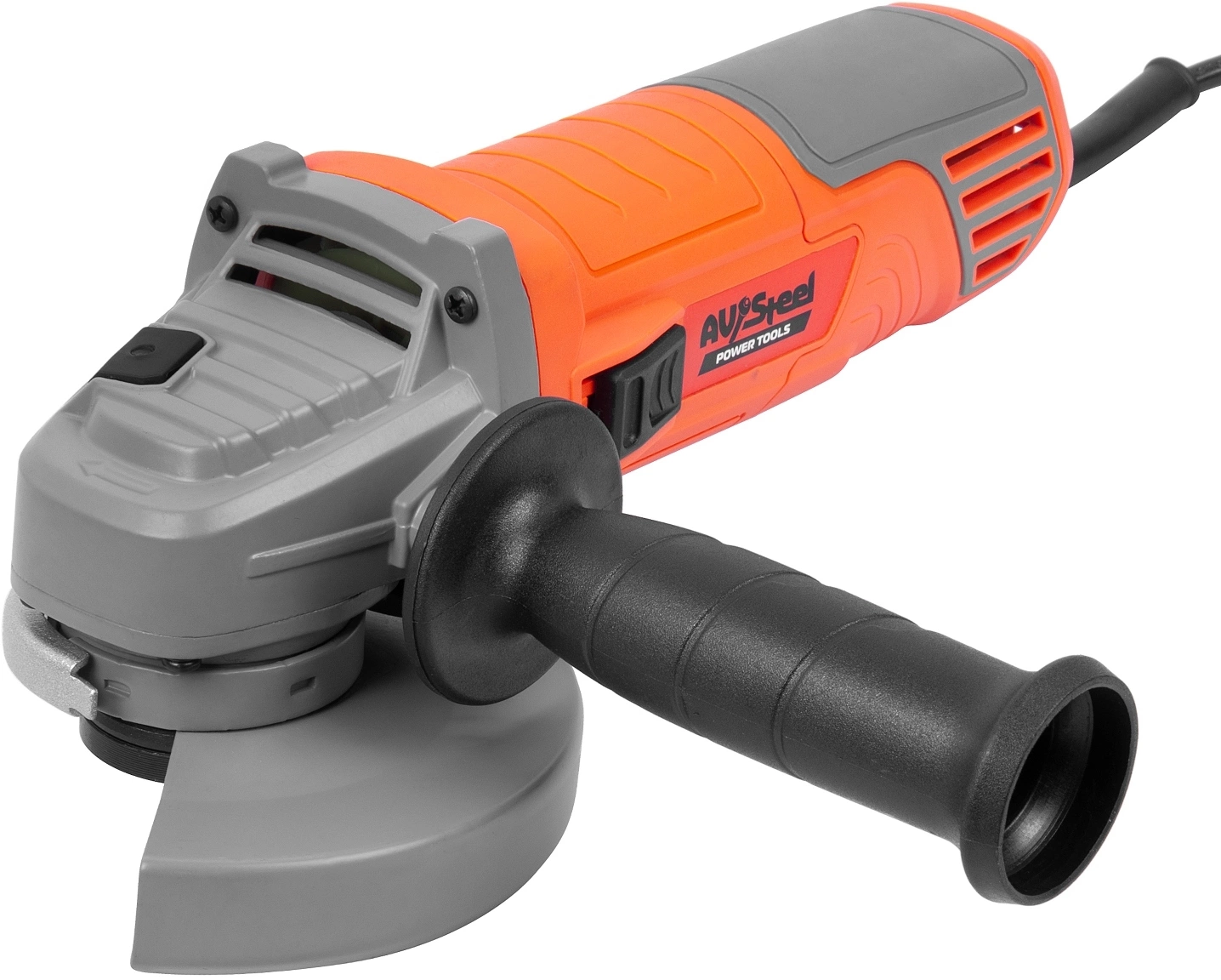 Углошлифовальная машина Av Steel AV-AG 125/1100E 1100Вт 12000об/мин рез.шпин.:M14 d=115/125мм (AV-962113)