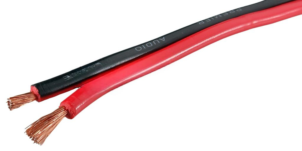 Кабель акустический Premier SCC-RB CCA 10м. черный/красный (25-001 10)