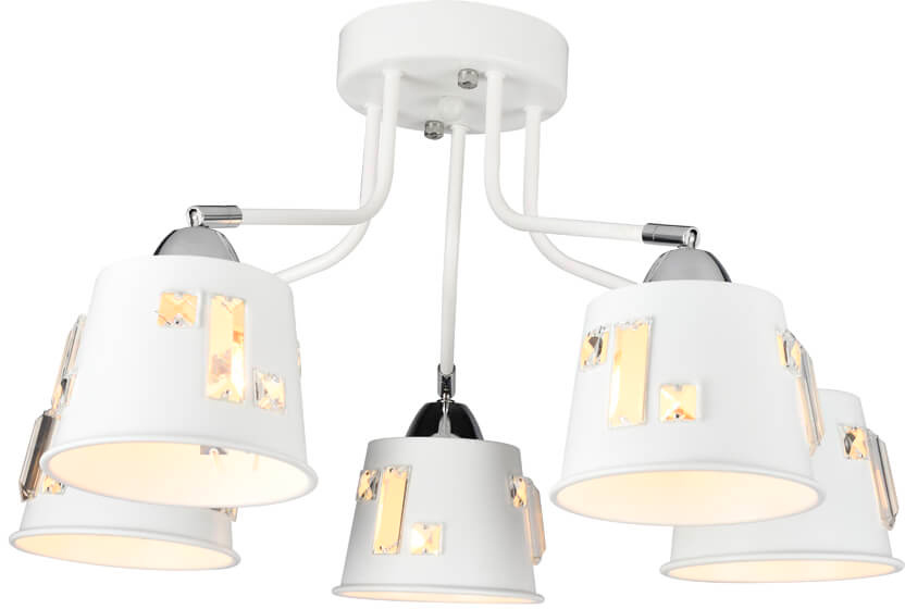 Люстра Hiper Grums H188-5 потолоч. белый