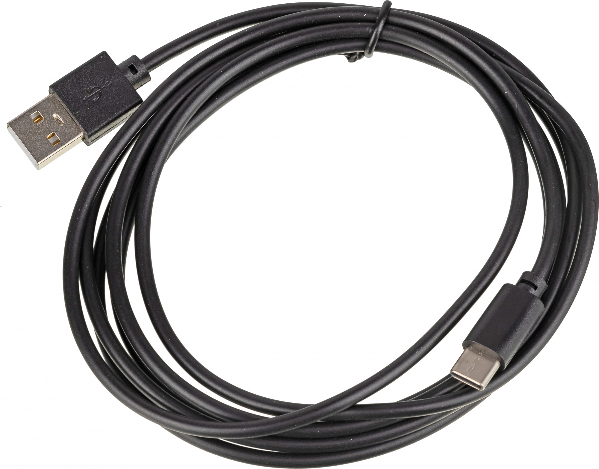 Кабель USB (m)-USB Type-C (m) 2м черный