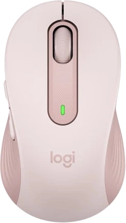 Мышь Logitech M650 розовый оптическая 4000dpi беспров. BT/Radio USB 4but (910-006391)