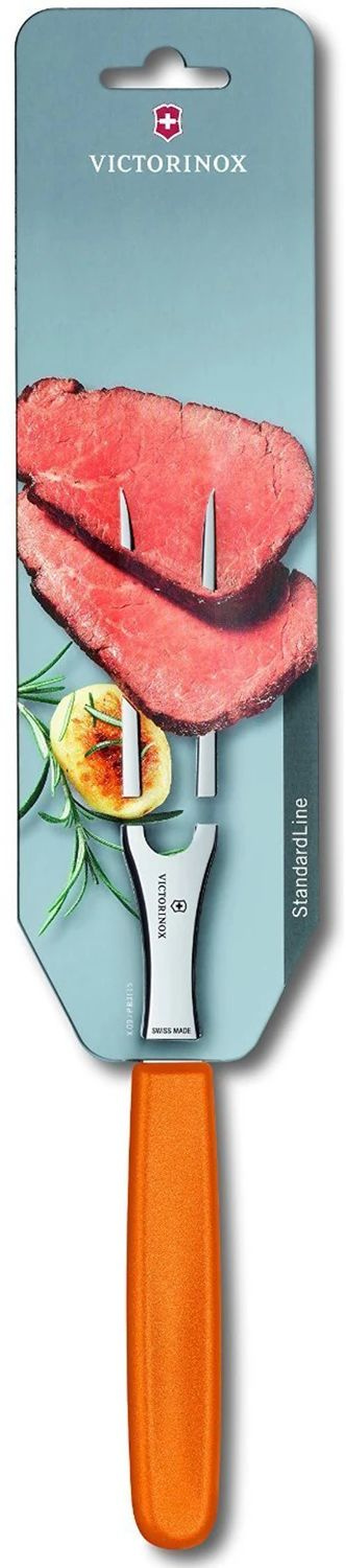 Вилка для мяса Victorinox Swiss Classic оранжевый (5.2106.15L9B)