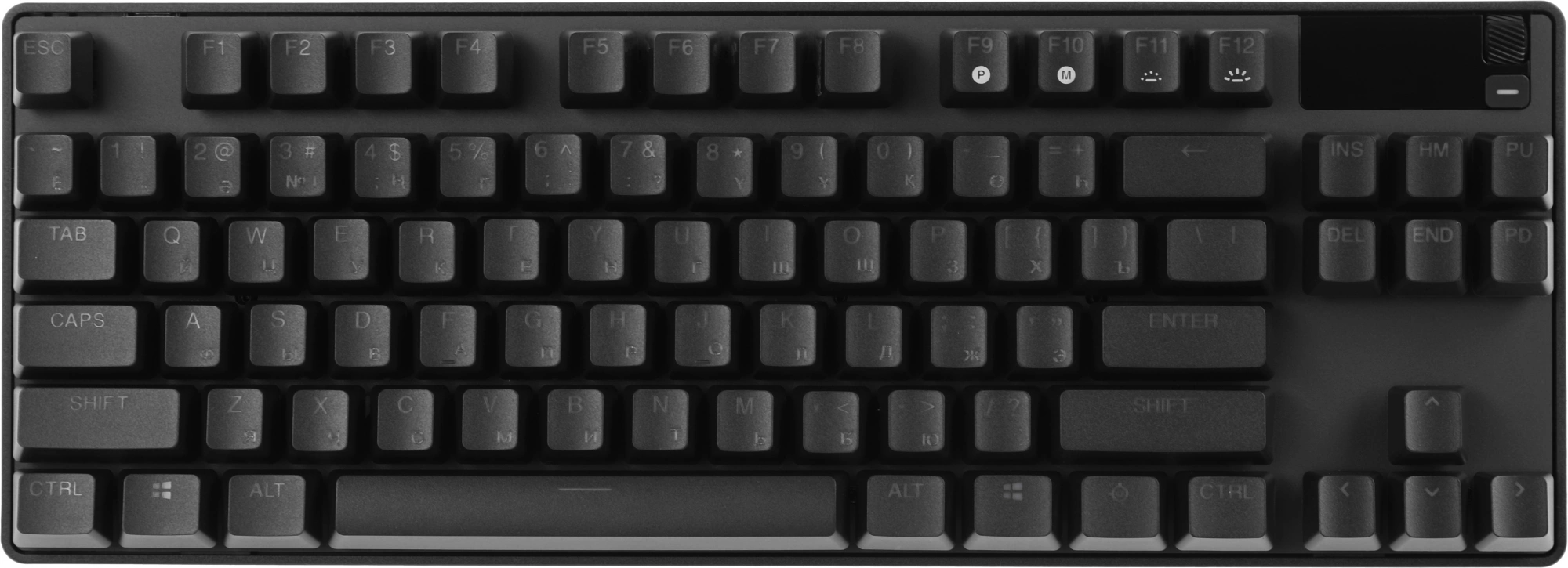 Клавиатура Steelseries Apex Pro TKL (2023) механическая черный USB for gamer LED (подставка для запястий) (64856)