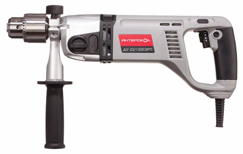 Дрель ударная Интерскол ДУ-22/1200ЭРП2 1200Вт патрон:кулачковый реверс (330.1.0.00)