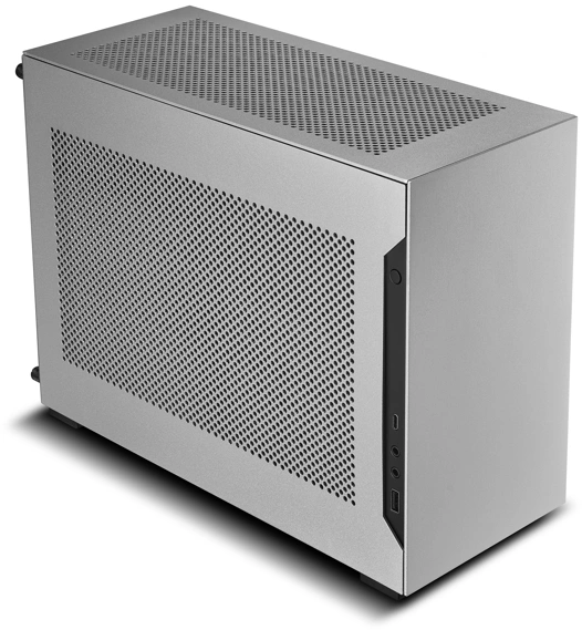Корпус Lian-Li A4H2OA5 серебристый без БП miniITX 1xUSB3.0 audio