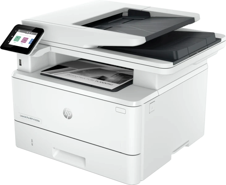 МФУ лазерный HP LaserJet Pro 4103fdn (2Z628A#BBU) A4 Duplex Net белый