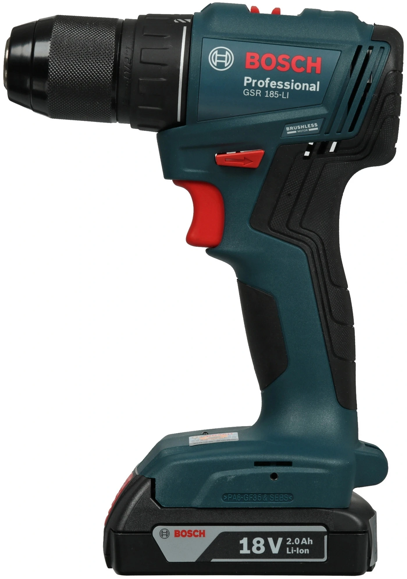 Дрель-шуруповерт Bosch GSR 185 LI аккум. патрон:быстрозажимной (кейс в комплекте) (06019K3080)