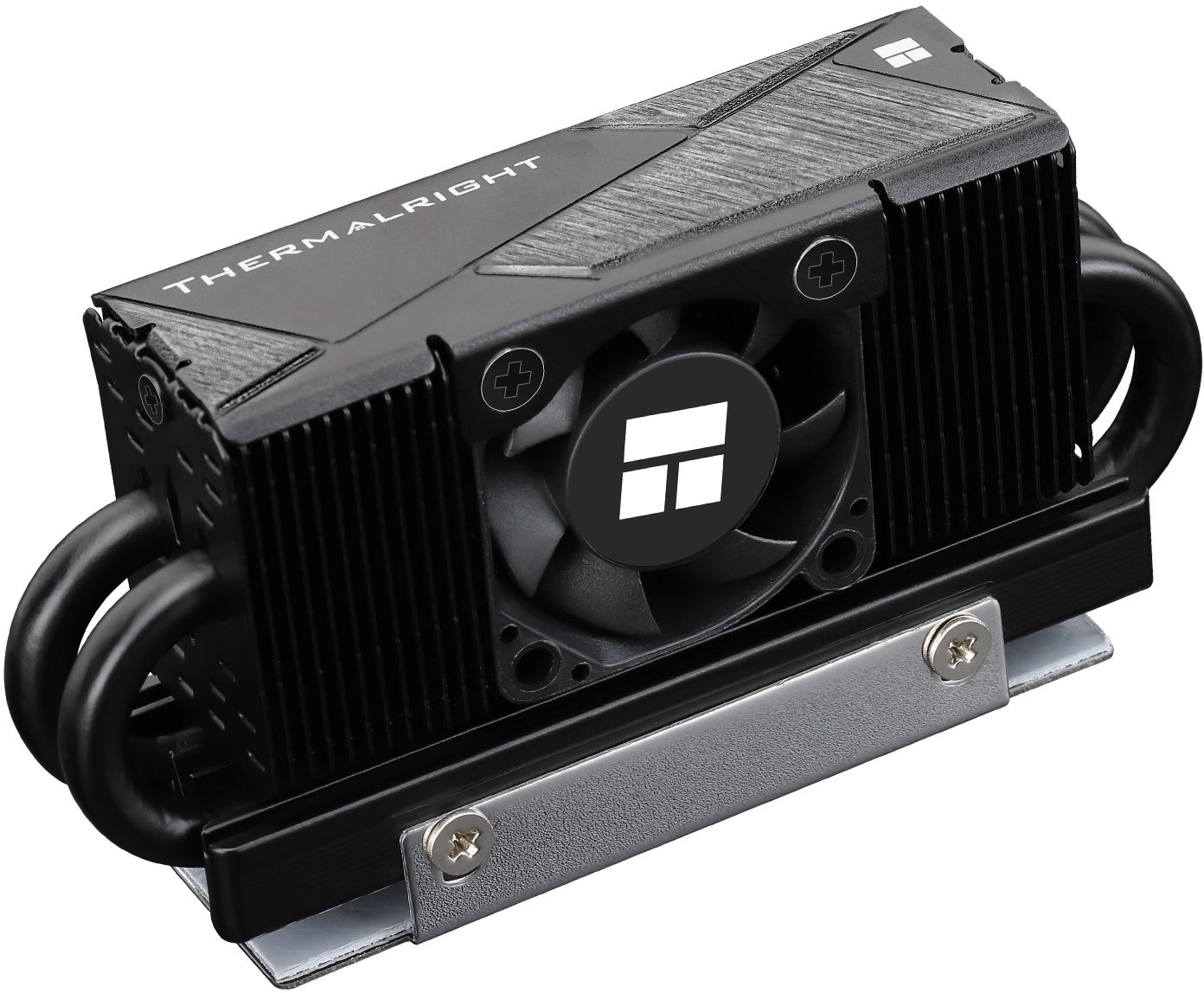 Радиатор для SSD Thermalright HR-10-2280-PRO-BL черный алюминий Ret