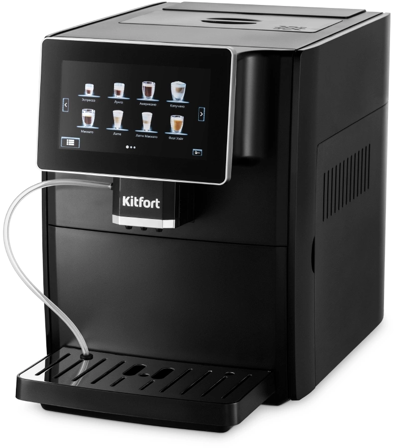 Кофемашина Kitfort КТ-7374 1350Вт черный