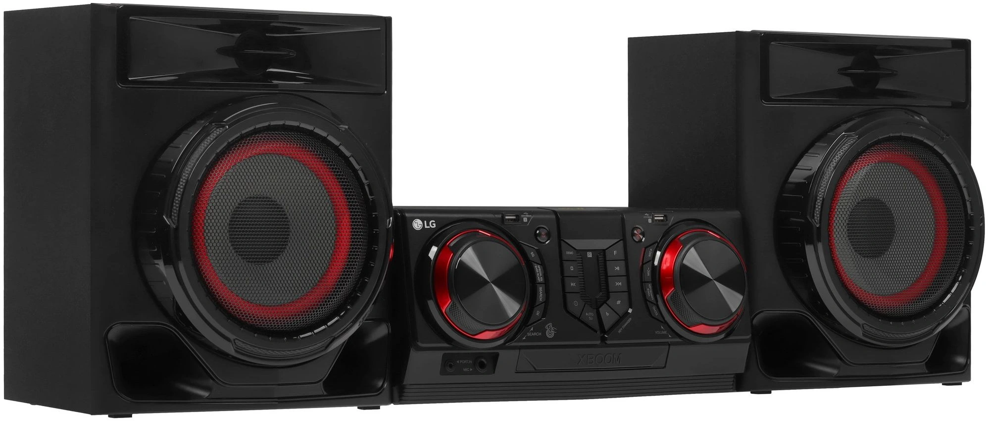 Минисистема LG XBoom CJ44 черный 480Вт FM USB BT