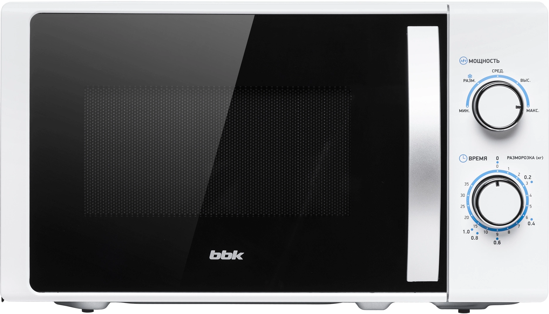 Микроволновая Печь BBK 20MWS-711M/WS C 20л. 700Вт белый/серебристый