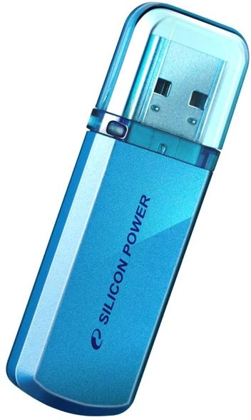 Флеш Диск Silicon Power 32GB Helios 101 SP032GBUF2101V1B USB2.0 синий