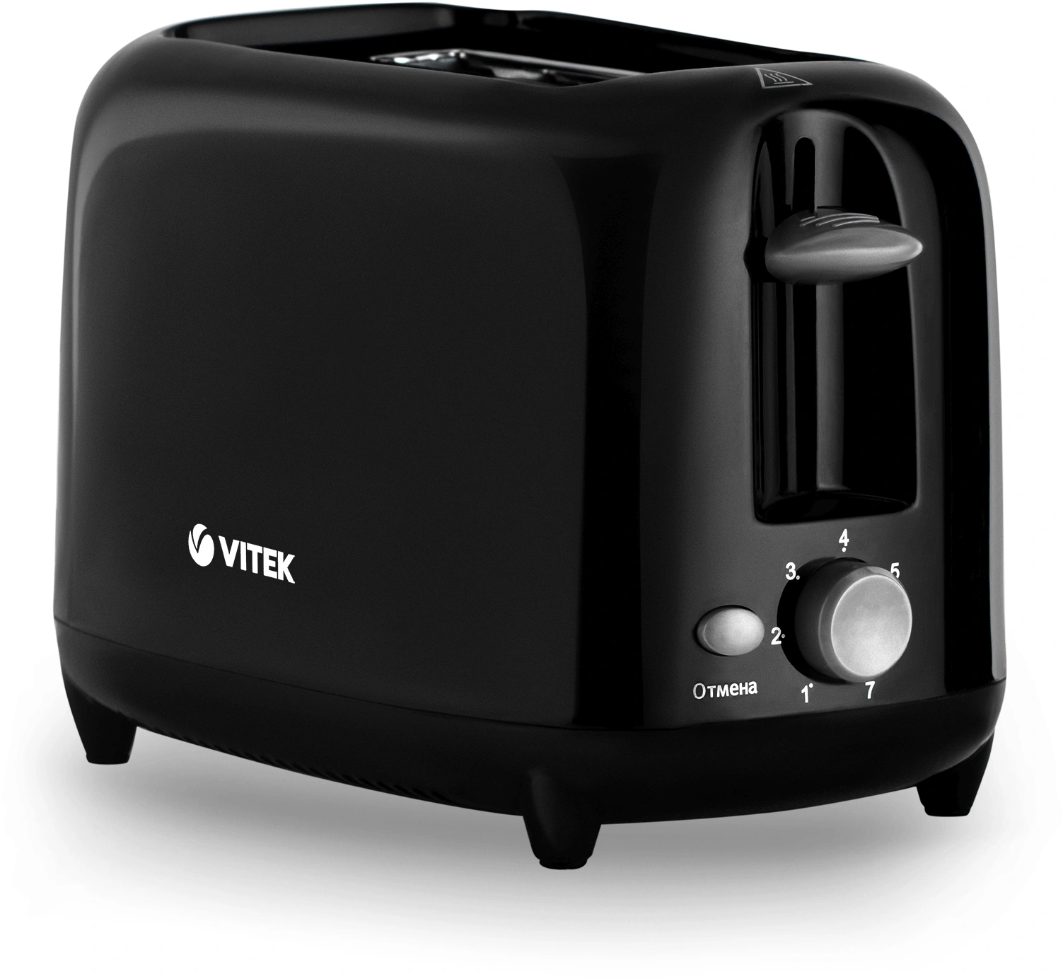 Тостер Vitek Illusion VT-1573 700Вт черный