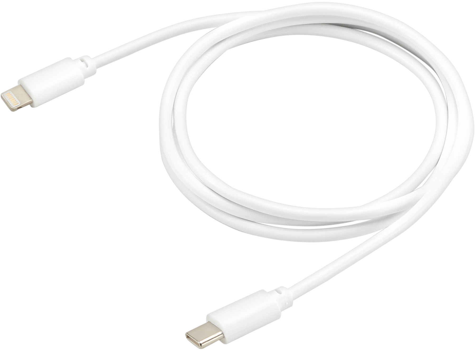 Кабель Buro PD18W USB Type-C (m)-Lightning (m) 1м белый