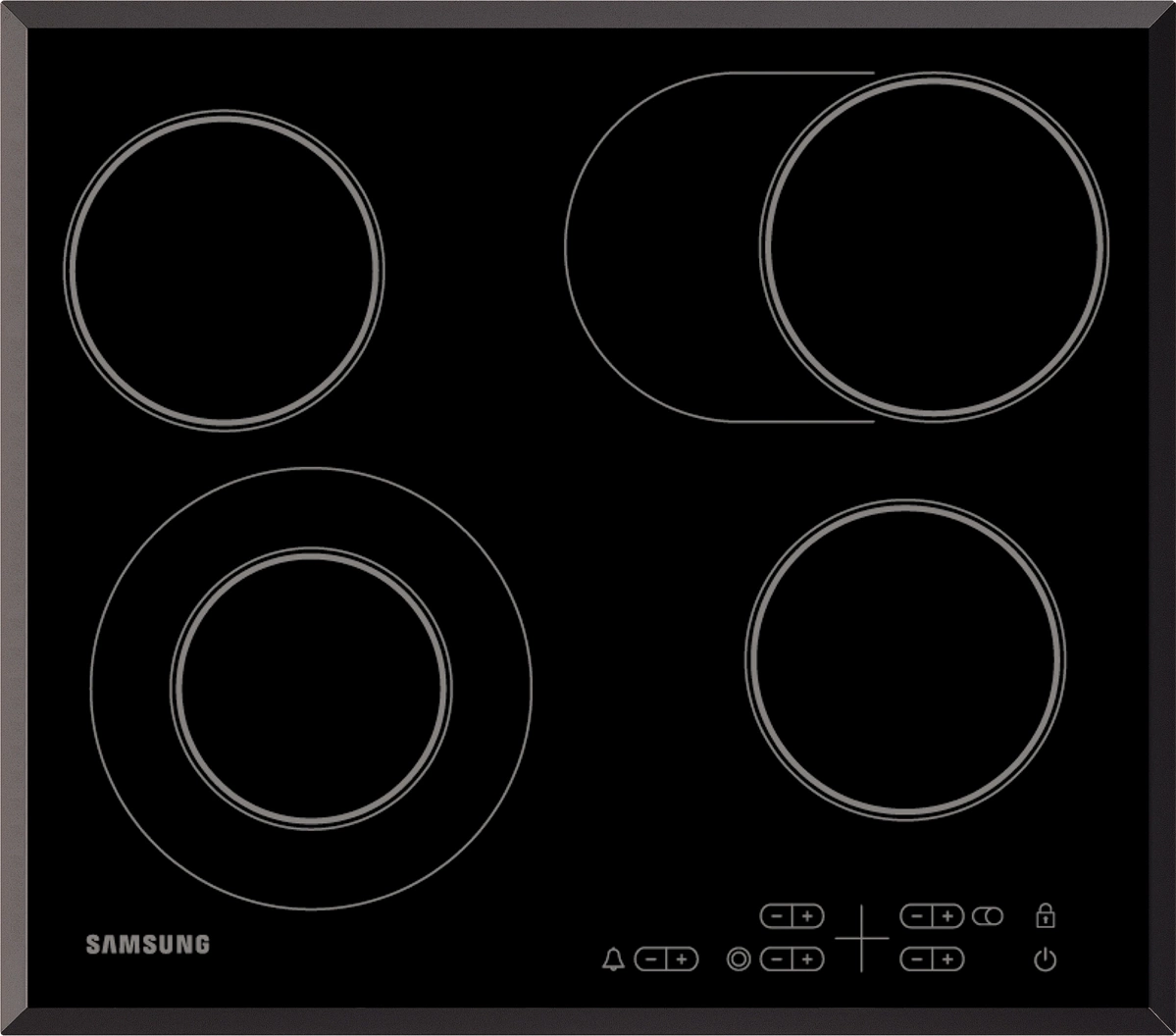 Варочная поверхность Samsung NZ64T3516QK/WT черный