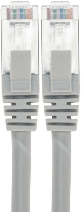 Патч-корд Rexant 02-0210-1 F/UTP RJ-45 вил.-вилка RJ-45 кат.6 1м серый LSZH