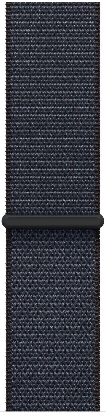 Смарт-часы Apple Watch Series 10 A2999 46мм 2.1" OLED корп.черный Sport Loop рем.черный разм.брасл.:145-220мм (MWWR3LW/A)