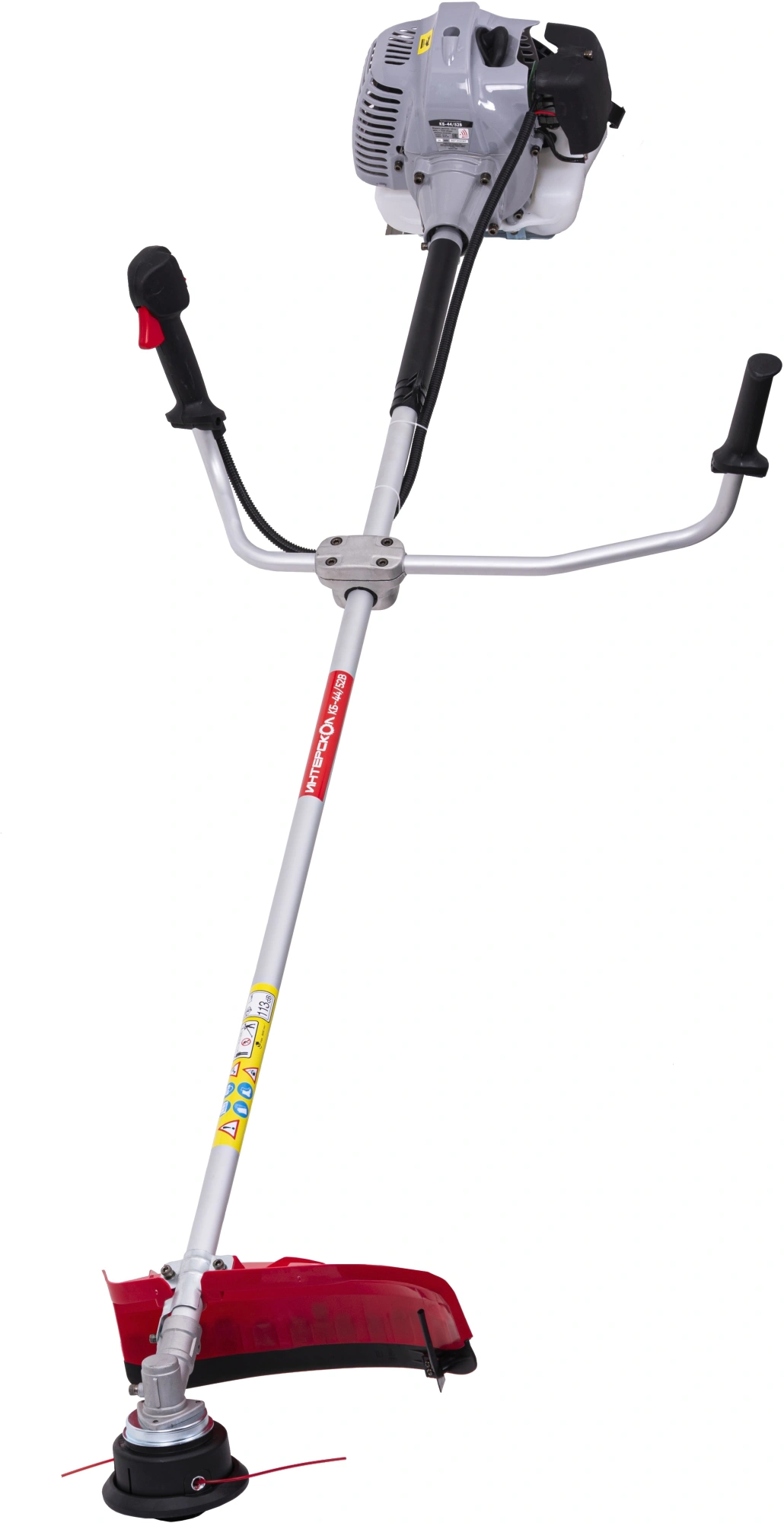 Триммер бензиновый Интерскол КБ-44/52В 2.2л.с. неразбор.штан. реж.эл.:леска/нож