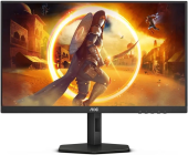 Монитор AOC 27" Q27G4X черный IPS LED 0.5ms 16:9 HDMI матовая HAS Piv 450cd 178гр/178гр 1920x1080 180Hz G-Sync FreeSync Premium DP FHD 5.29кг