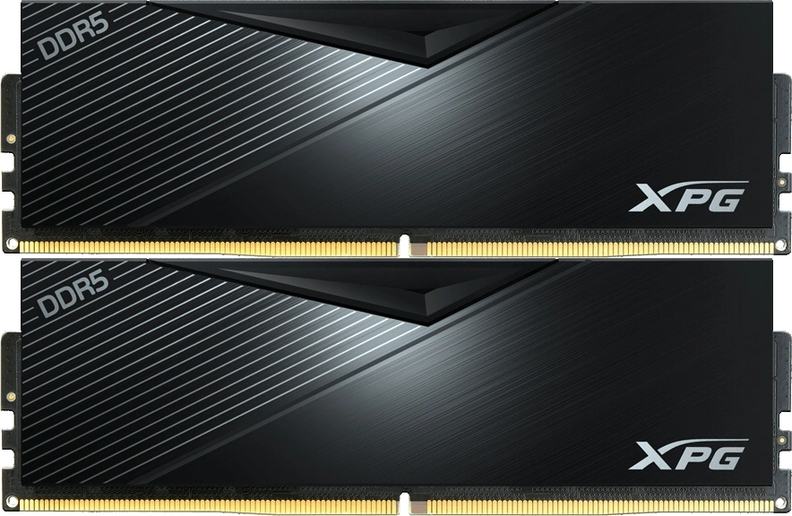 Память DDR5 2x32GB 6400MHz A-Data AX5U6400C3232G-DCLABK XPG Lancer RTL Gaming PC5-51200 CL32 DIMM 288-pin 1.4В kit dual rank с радиатором Ret