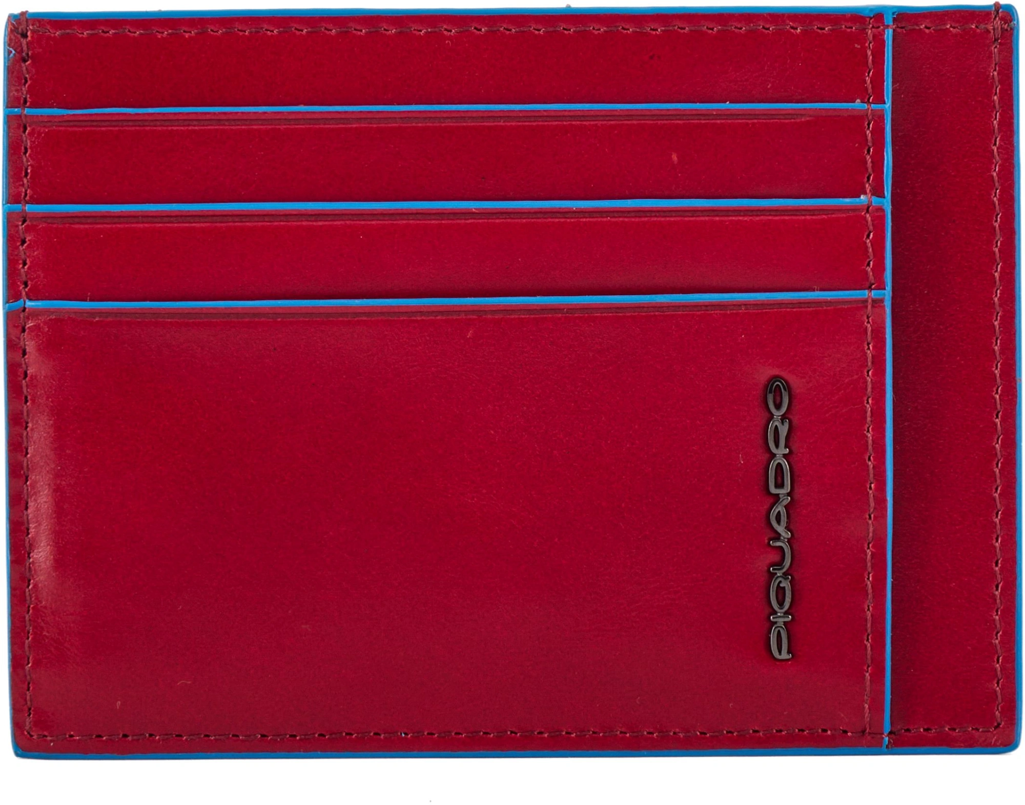 Чехол для кредитных карт Piquadro Blue Square PP2762B2R/R красный натур.кожа