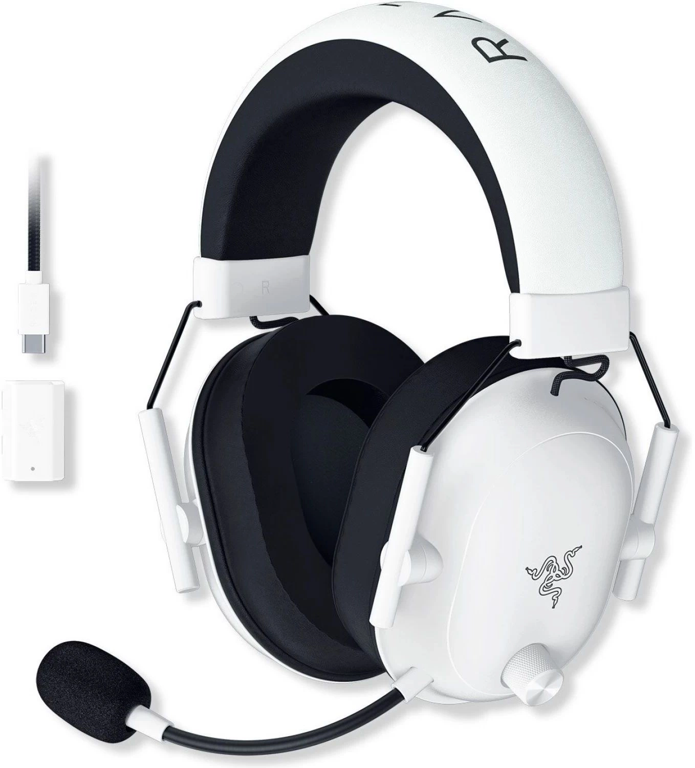 Наушники с микрофоном Razer Blackshark V2 белый 1.8м мониторные BT оголовье (RZ04-04960200-R3M1)