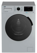 Стиральная машина Beko WSPE6H616S класс: A загр.фронтальная макс.:6.5кг серебристый инвертер