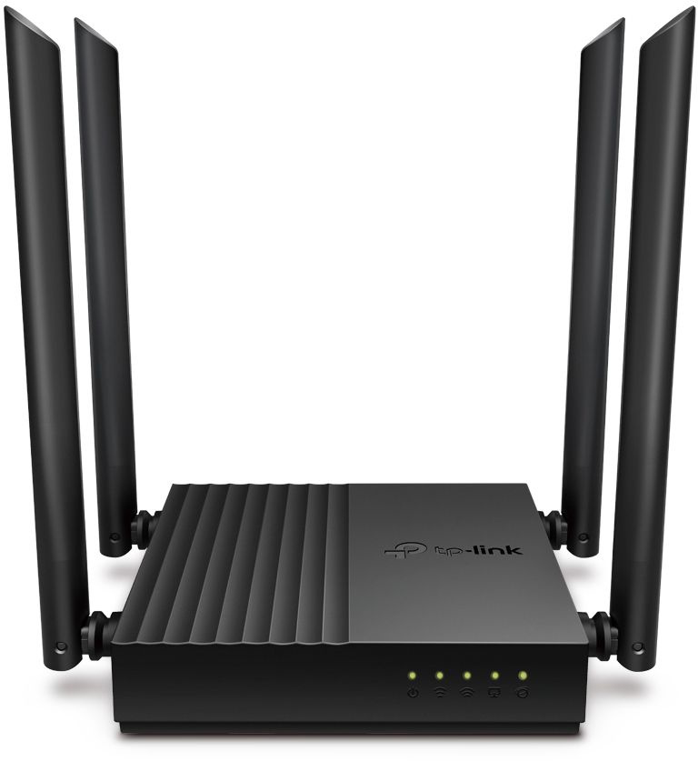 Роутер беспроводной TP-Link Archer A64 AC1200 10/100/1000BASE-TX черный