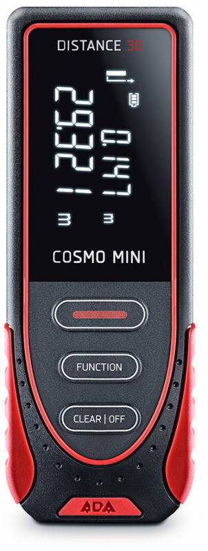 Лазерный дальномер Ada Cosmo MINI 2кл.лаз. 635нм цв.луч. красный в кейсе (А00410)