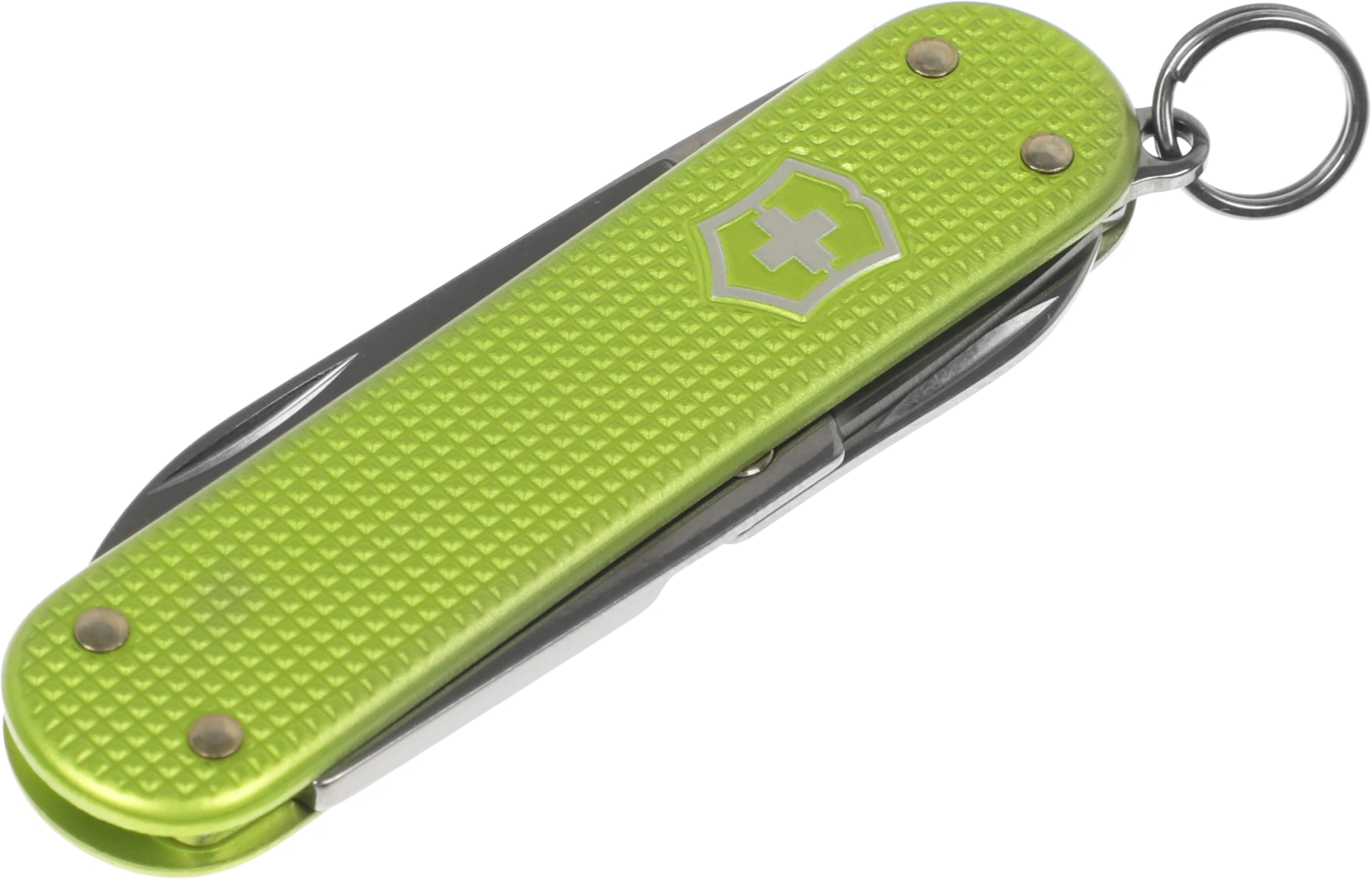 Нож перочинный Victorinox Classic SD Alox Lime Twist (0.6221.241G) 58мм 5функц. подар.коробка
