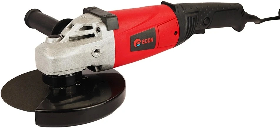 Углошлифовальная машина Edon AG-180/1800ES 1800Вт 8000об/мин рез.шпин.:M14 d=180мм (17432)