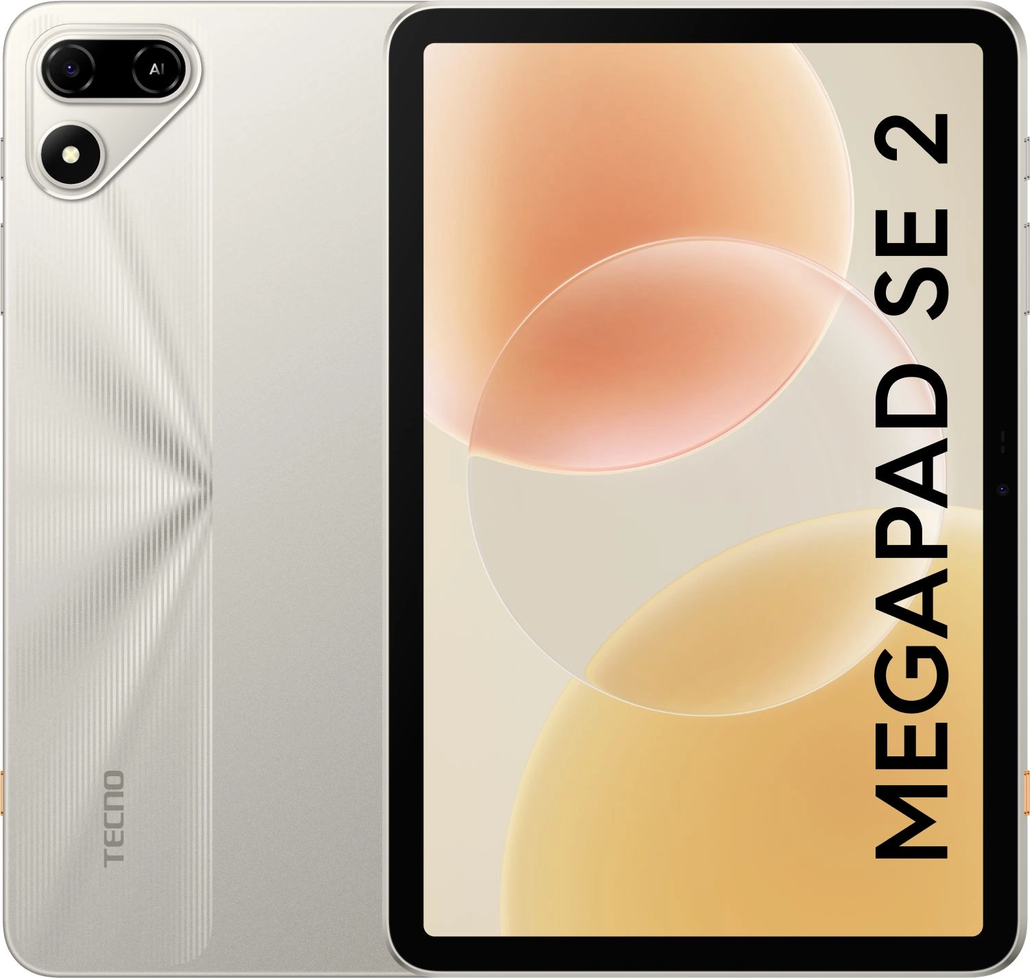 Планшет Tecno MegaPad SE 2 T1002 MT8786 (2.0) 8C RAM4Gb ROM128Gb 9.65" IPS 2048x1280 4G Android 16 золотистый 8Mpix 8Mpix BT WiFi microSD 2Tb 7000mAh 147hr