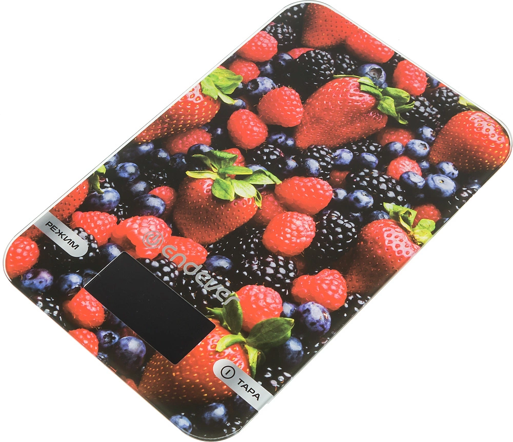 Весы кухонные электронные Endever Skyline KS-528 макс.вес:5кг рисунок/ягоды