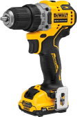 Дрель-шуруповерт DeWalt DCD701D2 аккум. патрон:быстрозажимной (кейс в комплекте)