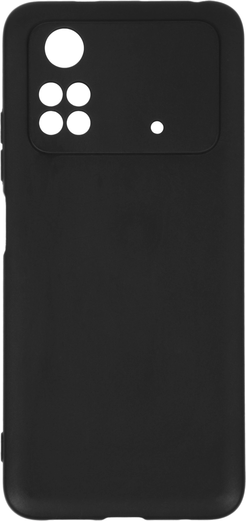 Чехол (клип-кейс) DF для Xiaomi Poco M4 Pro poCase-03 черный