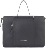 Сумка женская Piquadro Circle CA4021W92/OTAV с отделением для ноутбука 15.6" бирюзовая/голубая натур.кожа