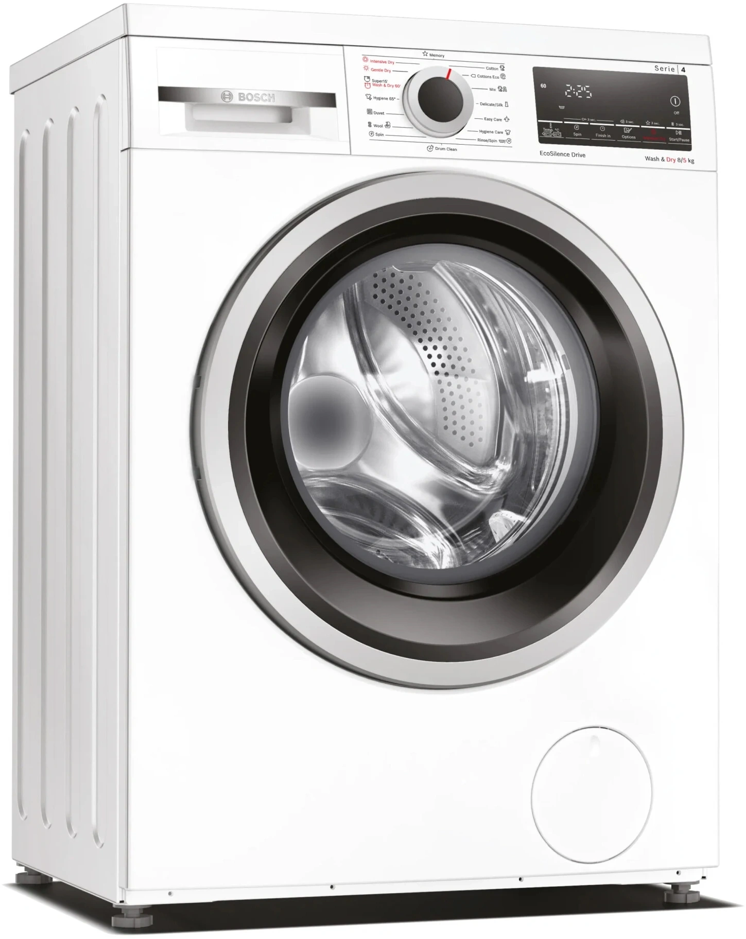 Стиральная машина Bosch WDS28460ME пан.англ. класс: A загр.фронтальная макс.:8кг (с сушкой) белый инвертор