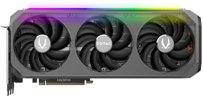 Видеокарта Zotac PCI-E 5.0 RTX 5080 AMP Extreme INFINITY NVIDIA GeForce RTX 5080 16Gb 256bit GDDR7 2670/30000 HDMIx1 DPx3 HDCP Ret Видеокарта Zotac PCI-E 5.0 RTX 5080 AMP Extreme INFINITY NVIDIA GeForce RTX 5080 16Gb 256bit GDDR7 2670/30000 HDMIx1 DPx3 HDCP Ret