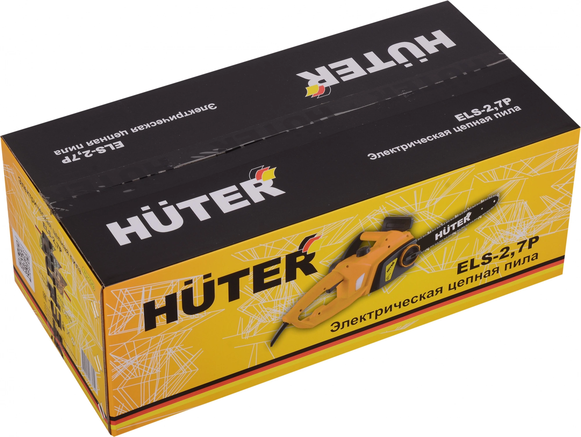 Цепная пила Huter ELS-2,7P от сети 2000Вт дл.шины:16" (40cm) (70/10/9)