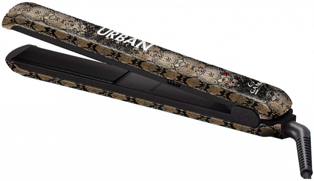 Выпрямитель Ga.Ma CP9 Urban Snake черный/рисунок макс.темп.:220С покрытие:турмалиновое (GI0744)