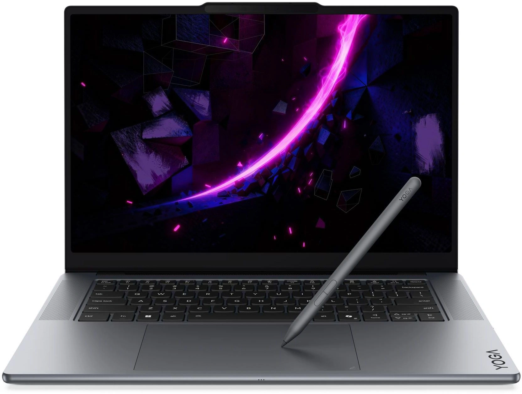 Ноутбук Lenovo Yoga Pro 7 15IPH11 Core Ultra 9 386H 32Gb SSD1Tb NVIDIA GeForce RTX 5060 8Gb 15.3" OLED Touch 2.5K (2560x1600) Windows 11 Home grey WiFi BT Cam (83SN0039RK)