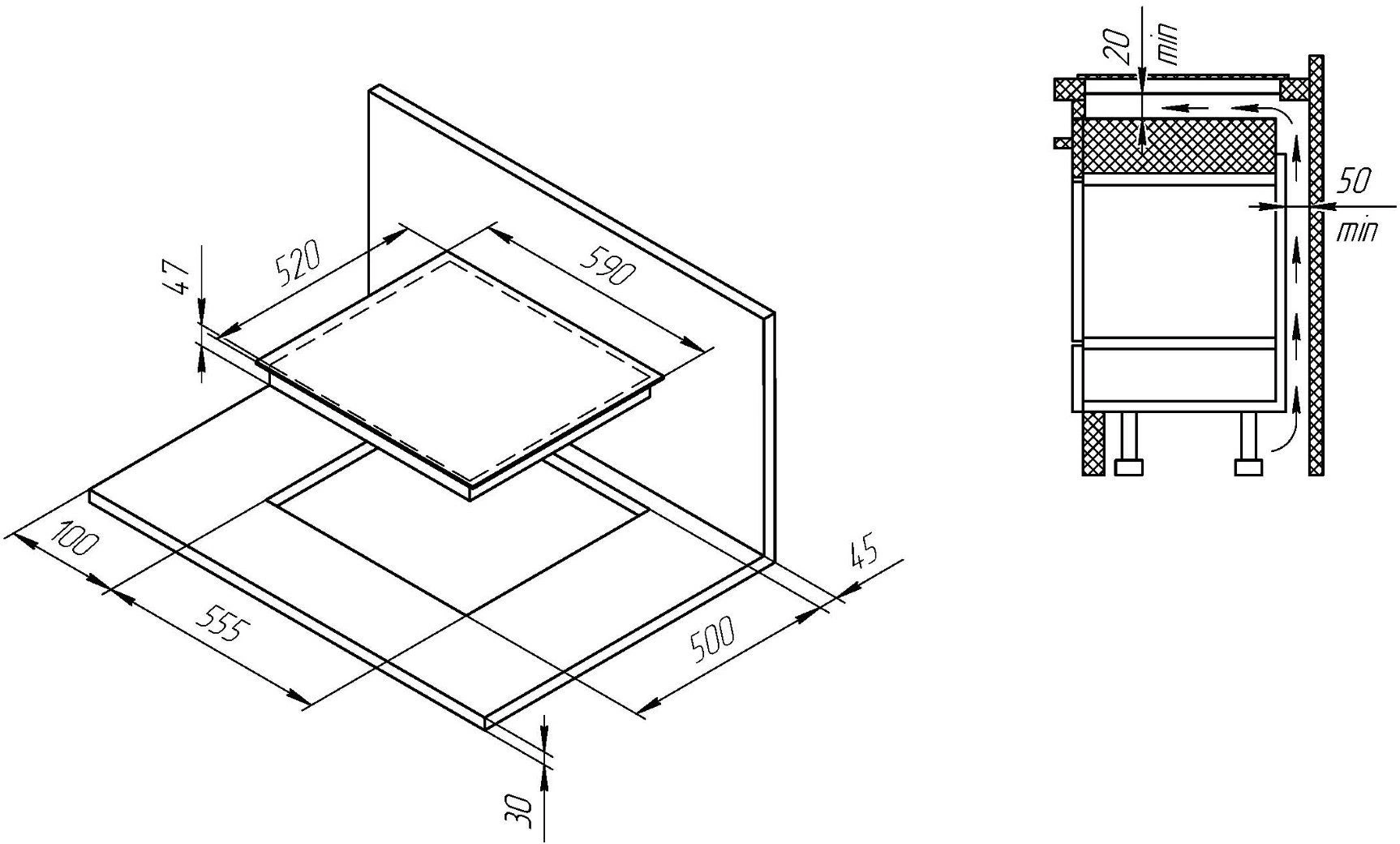 Варочная поверхность Kuppersberg ECO 601 черный