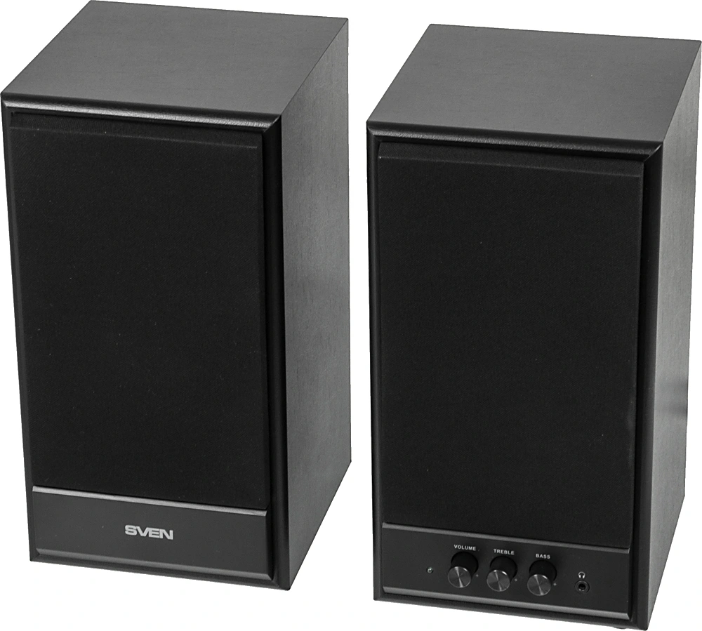 Колонки Sven SPS-702 2.0 черный 40Вт
