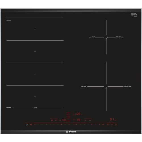 Варочная поверхность Bosch PXE675DC1E черный