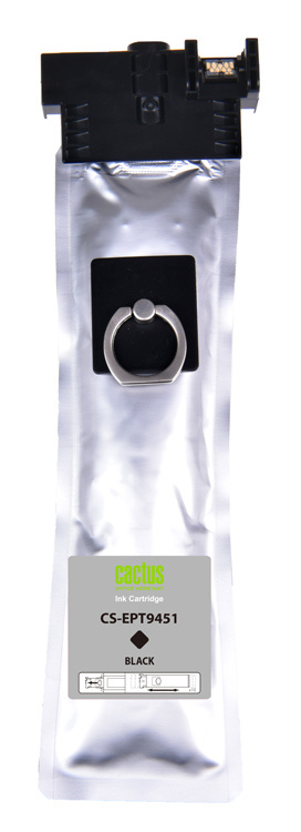 Картридж струйный Cactus CS-EPT9451 T9451 черный пигментный (90мл) для Epson WF-C5290DW/C5790DW с чипом
